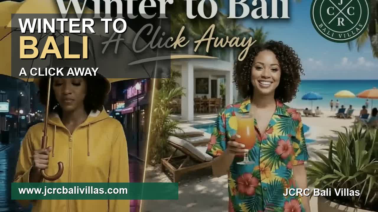 From Winter to Bali, a click away